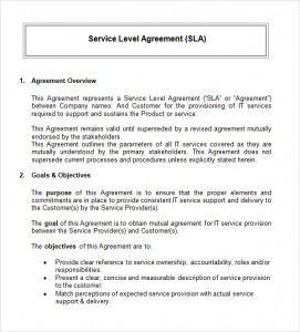 Blank-pdf-Service-Level-Agreement-Template