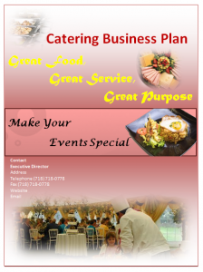 Catering-Plan-Printable MS Word Templates