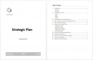 Strategic-Plan-Printable MS Word Templates